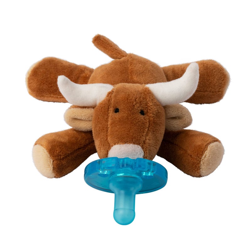 WubbaNub Infant Pacifier - Longhorn Bull - Image 2