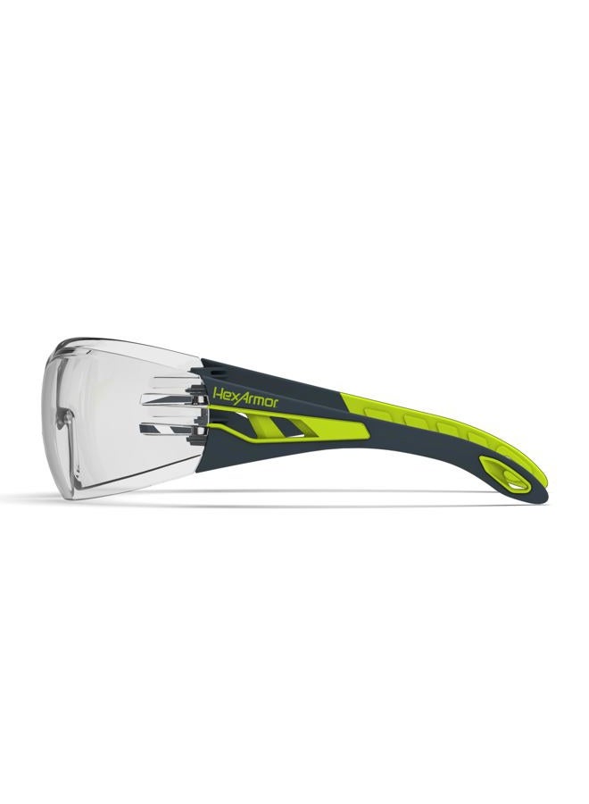HEXARMOR MX200 Safety Glasses, Clear Lens, TruShield-2F Anti-Fog Coating, Single - Image 2