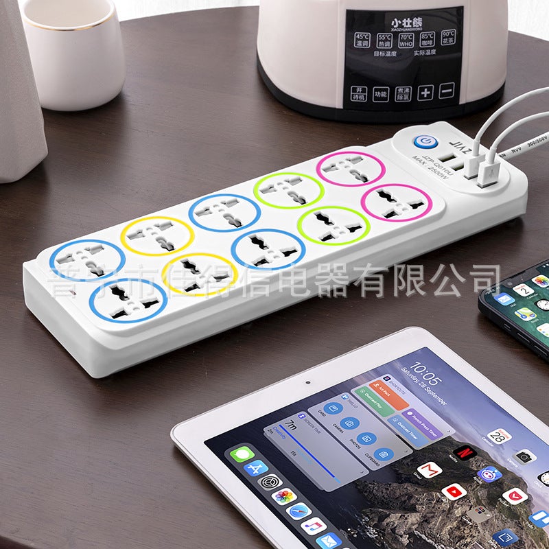 Exports To Africa, Southeast Asia, Thailand, Philippines, Vietnam, E-Commerce Multi-Functional Socket With Usb - Image 4