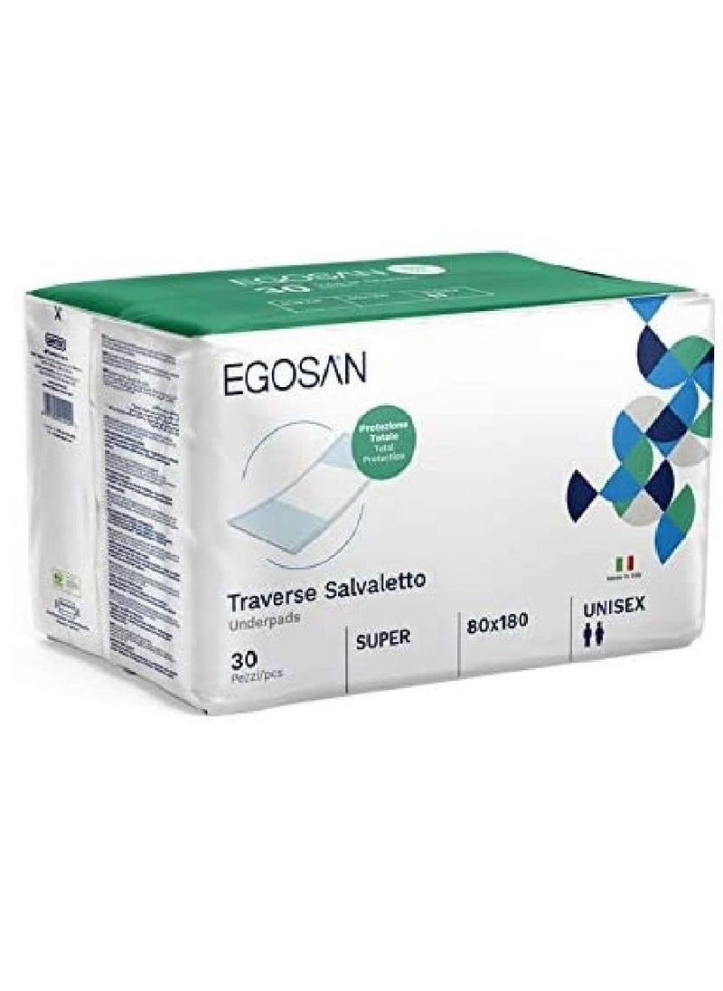 EGOSAN - Traverse Salvaletto Underpads 30 Pcs (80 X 180) - Image 1