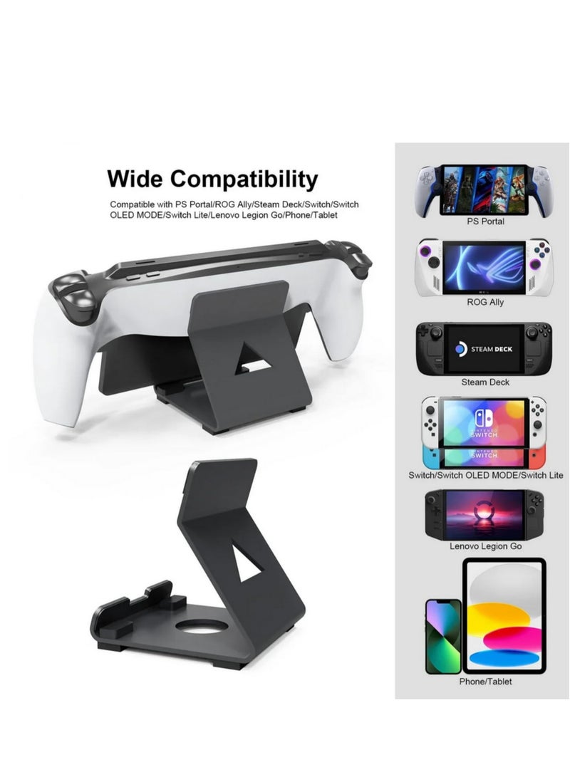 PS5 Portal Handheld Bracket Desktop Stand Holder Compatible with Steam Deck/ROG/Switch/Phone Metal Bracket  - Image 4