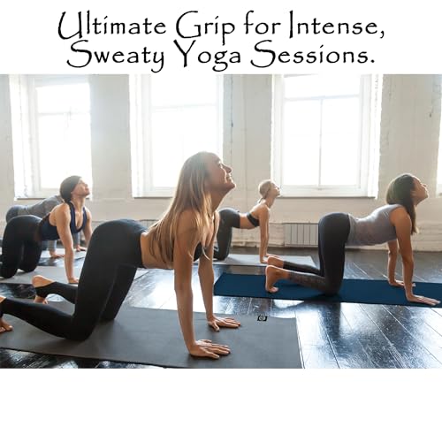 Tatago Hot Yoga Towel Non Slip Grip in 2 Sizes. Premium Yoga Towels for Hot Yoga Non Slip, Hot Pilates Mat Towel or Yoga Mat Towel Thicker, Softer, More Absorbant & Durable! - Image 4