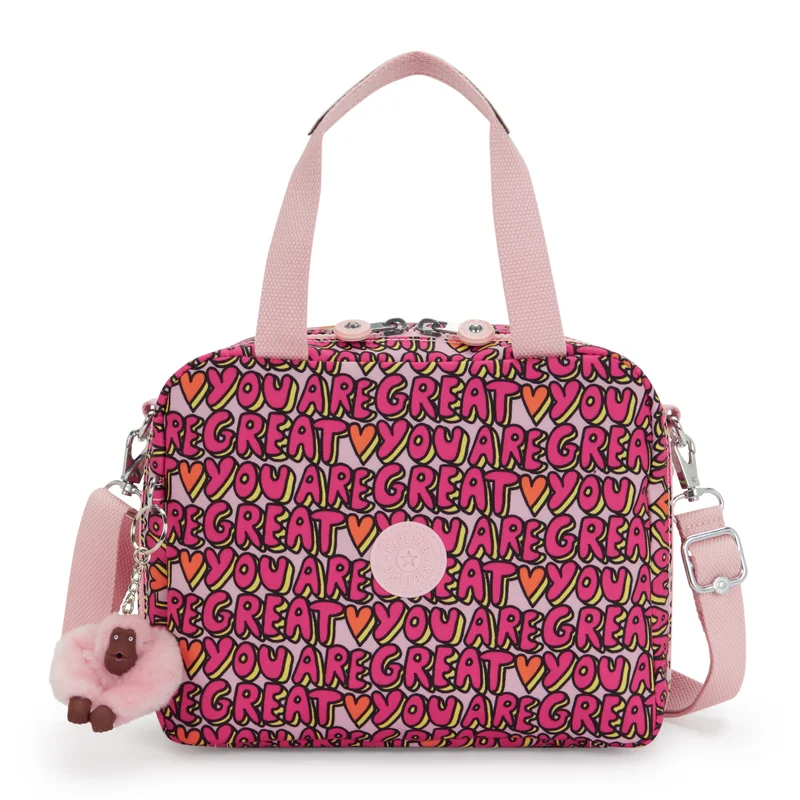 كيبلينغ Kipling  Miyo U R Great Prt Large LunchBag with Trolley Sleeve I2989-6KZ