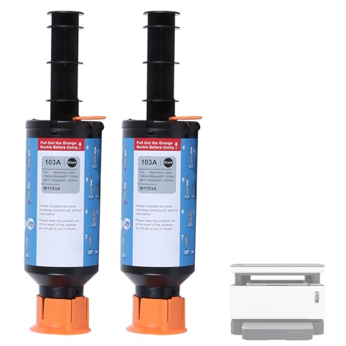proffisy 103A Toner Cartridge, W1103A Toner Reload kit Compatible with HP Neverstop Laser MFP 1200w, Neverstop Laser MFP 1200a(2 pcs) - Image 1