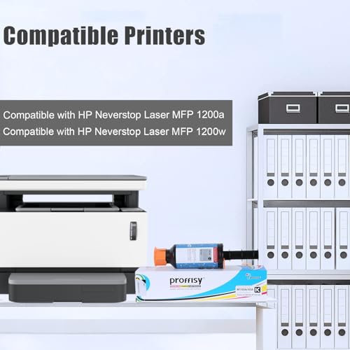 proffisy 103A Toner Cartridge, W1103A Toner Reload kit Compatible with HP Neverstop Laser MFP 1200w, Neverstop Laser MFP 1200a(2 pcs) - Image 4