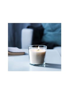 Spaceshoop Perfumed candles in glass cup, the smell of vanilla  - Image 2