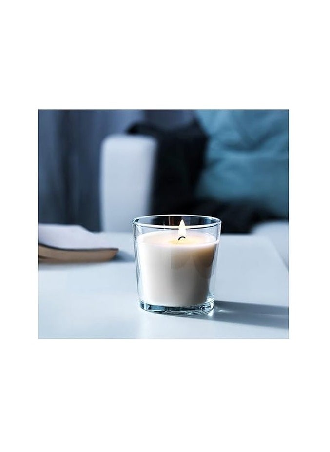 سبيس شوب شموع معطرة في كوب زجاجي برائحة الفانيليا  - Image 2