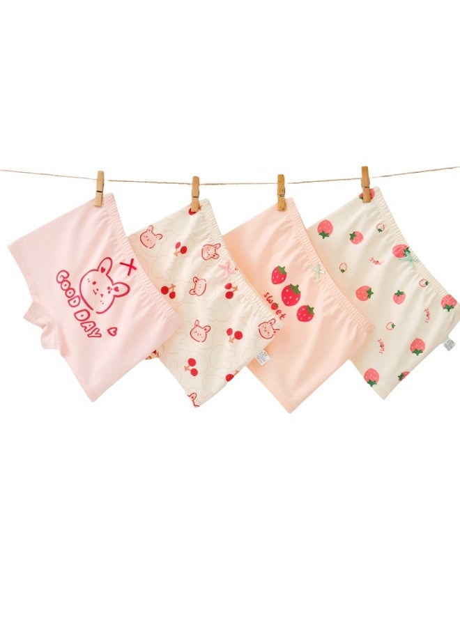 KUYING New Comfortable Skin friendly Breathable Underwear Set 0f 4