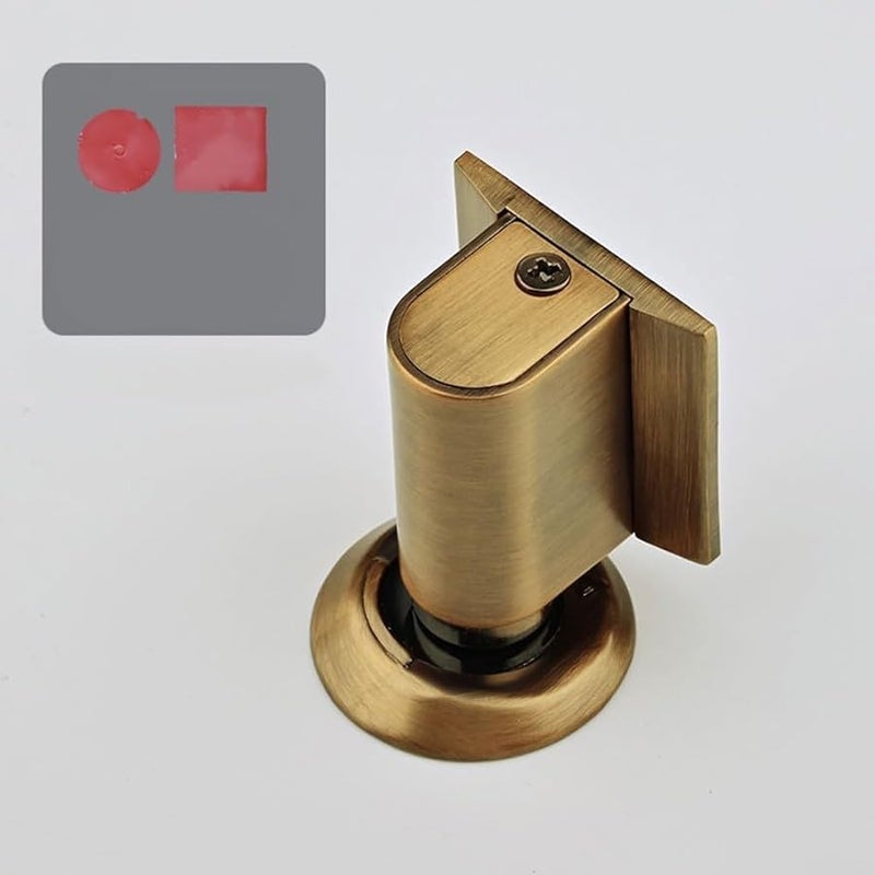 Copper Windproof Floor Suction Stoppers for Home Installation - Image 1