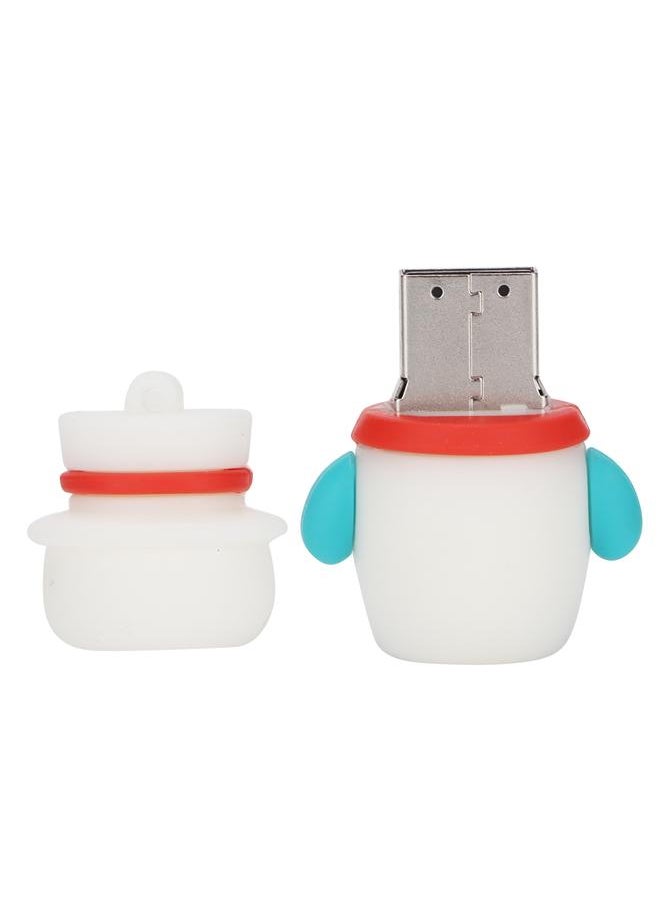 Thoraya USB2.0U disk thumb drive storage device memory stick flash drive Christmas Snowman USB flash drive 128GB  - Image 4