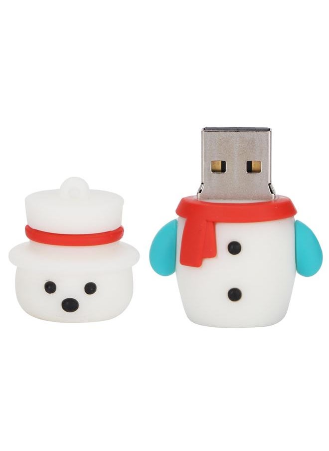 Thoraya USB2.0U disk thumb drive storage device memory stick flash drive Christmas Snowman USB flash drive 128GB  - Image 3