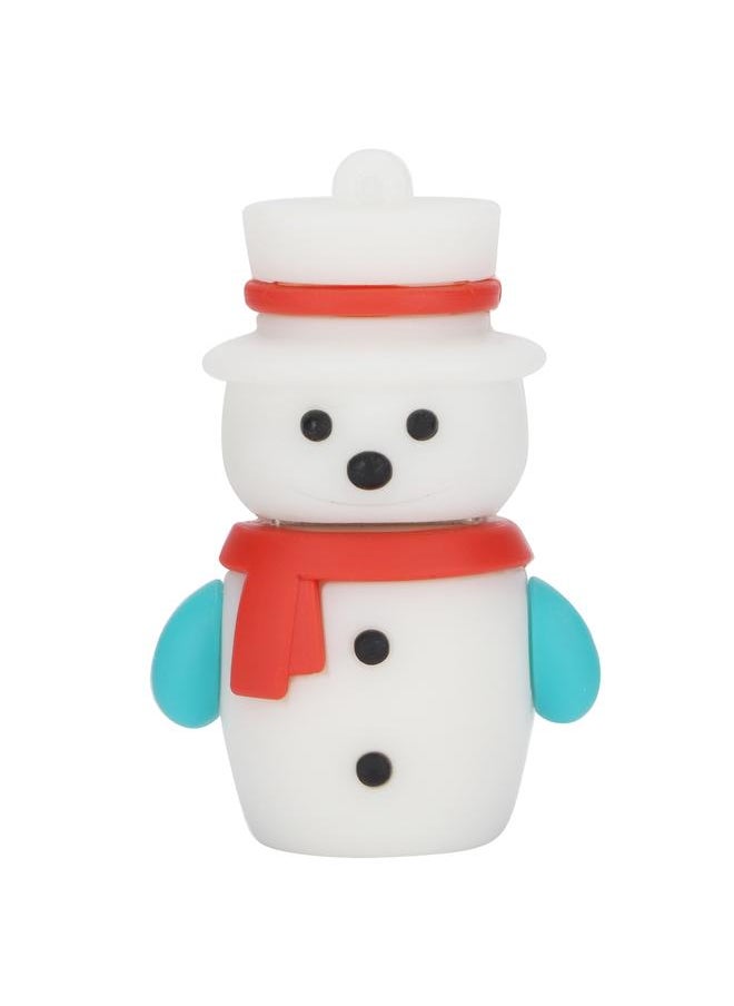 Thoraya USB2.0U disk thumb drive storage device memory stick flash drive Christmas Snowman USB flash drive 128GB  - Image 1
