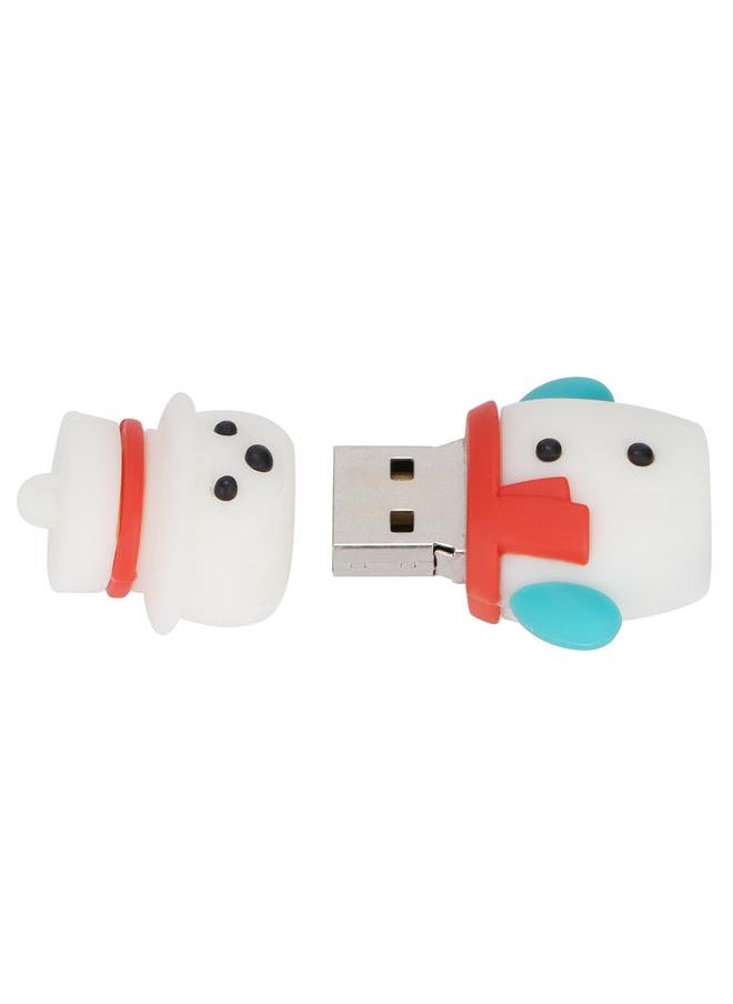 Thoraya USB2.0U disk thumb drive storage device memory stick flash drive Christmas Snowman USB flash drive 128GB  - Image 5