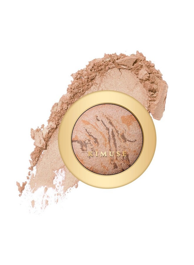 KIMUSE Lighting Glow Baked Foundation, Brighten Color, Color Corrector, Buildable Coverage, Lightweight Powder Foundation, Radiant Natural Finish (Natural Color) - Image 2