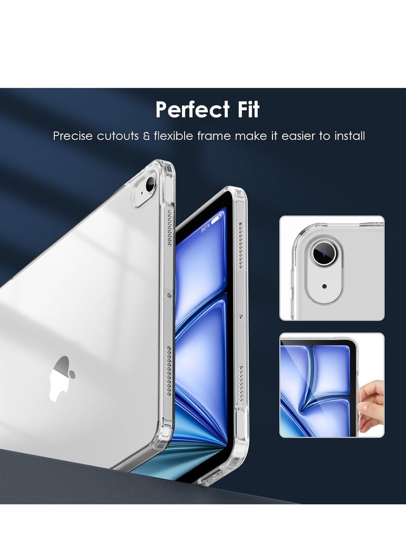 حافظة ELTRAZONE رقيقة وخفيفة الوزن لجهاز iPad Air 13 بوصة M2 (2024) - تصميم مقاوم للصدمات مع توافق القلم - Image 4