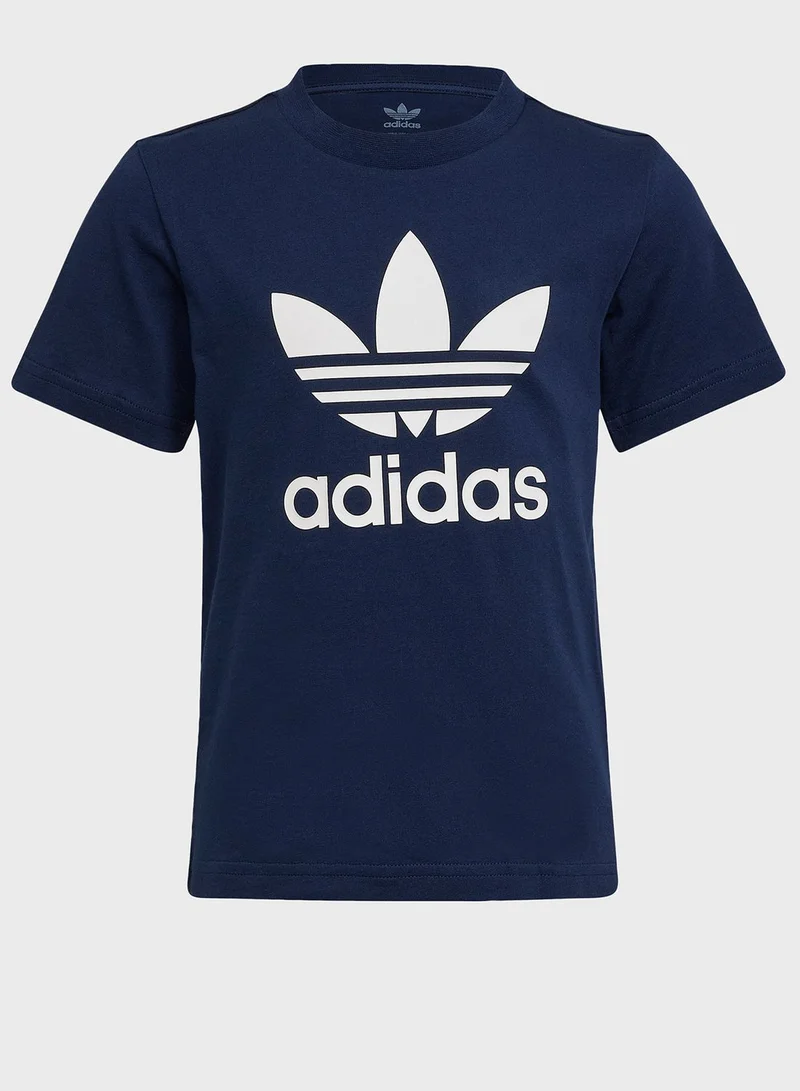 adidas Originals Kids Adicolor Shorts And T-Shirt Set