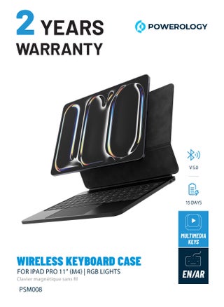 Wireless Keyboard - iPad Pro 11" - Black