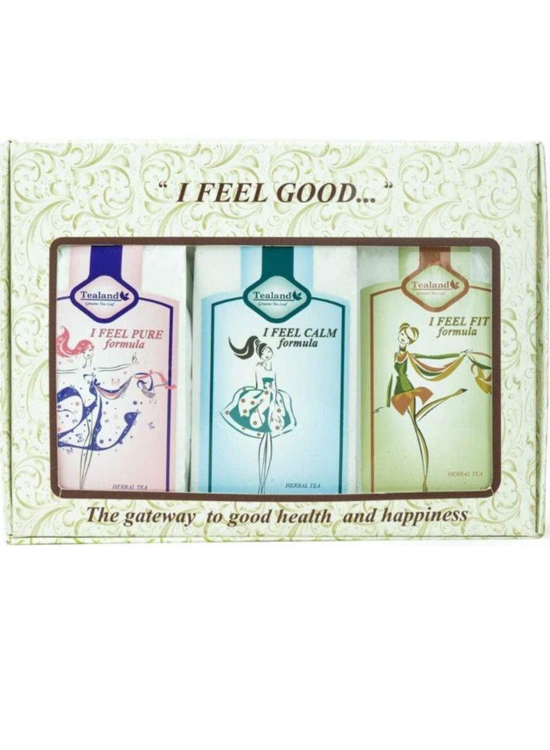 تيلاند برنامج I Feel Good، مجموعة Pure Filt Calm Pack الطبيعية ذات القوة الإضافية، معزز للمناعة الصحية، دعم فقدان الوزن، تخفيف التوتر، 100 جرام مع زجاجة 700 مل مجانًا - Image 2