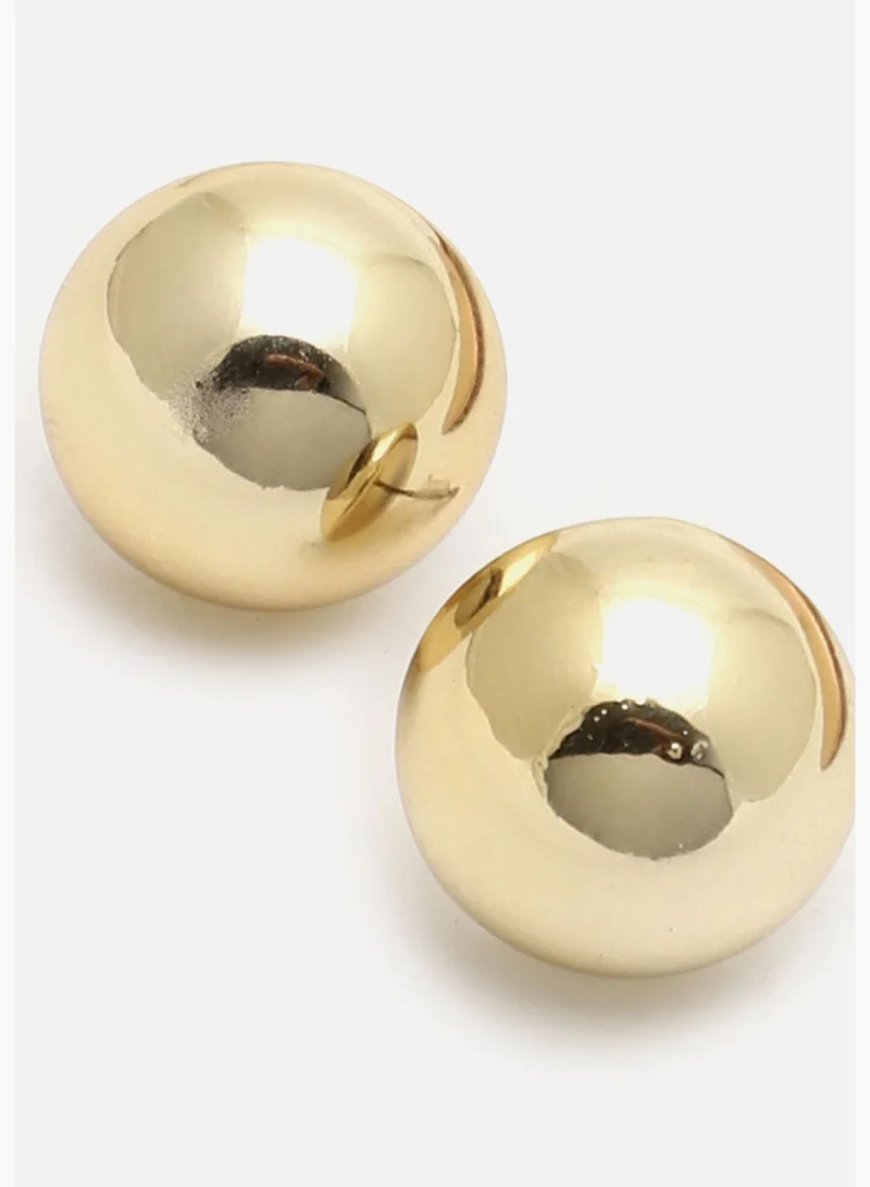 SOHI Gold Plated Designer casual Necklace and Earring Set For Women