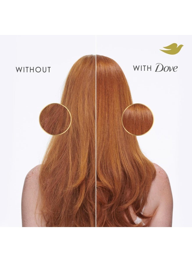 دوف شامبو وبلسم دوف المقوي للشعر التالف، شامبو وبلسم عميق لإصلاح الشعر الجاف، من فرومولا مع الكيراتين النشط، 12 أونصة، عبوة واحدة (عبوة من قطعتين) - Image 2