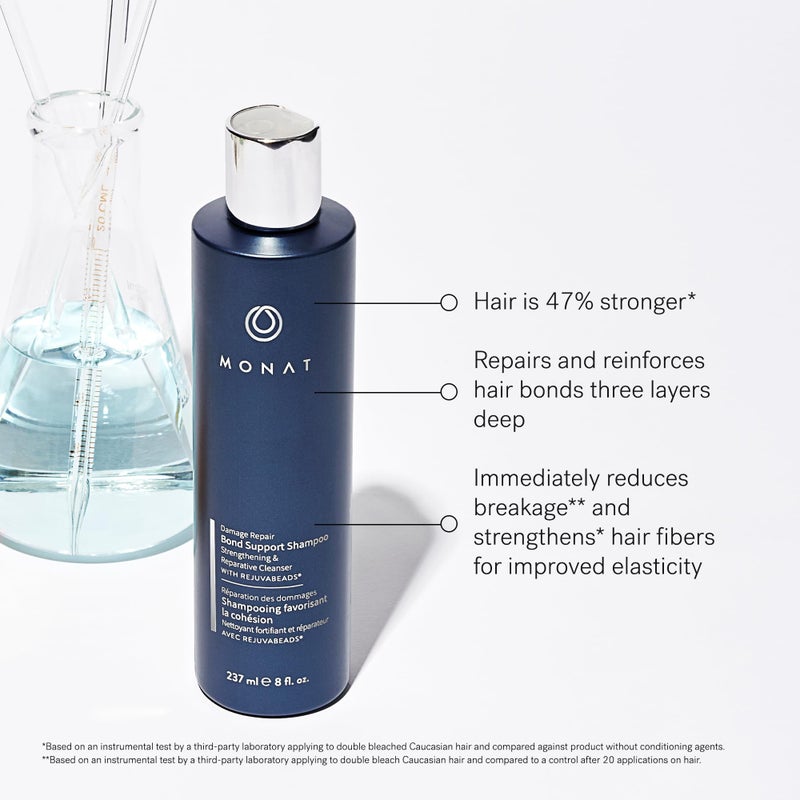 MONAT Damage Repair Bond Support Shampoo â€“ Nourishing Cleanser â€“ Strengthened Hair Shampoo â€“ Advanced Repair Technology â€“ Ideal for Daily Hair Wellness â€“ Fortifying Ingredients - Image 3