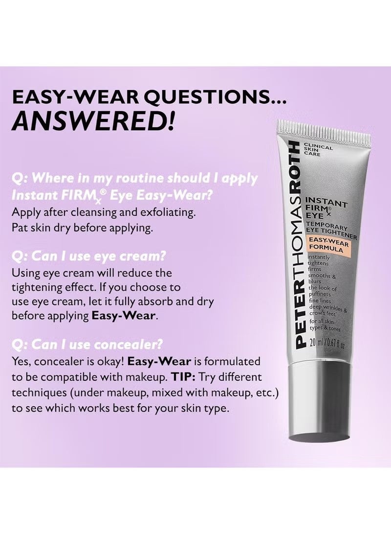 Peter Thomas Roth | Instant FIRMx® Eye Temporary Eye Tightener Easy-Wear Formula - Image 3