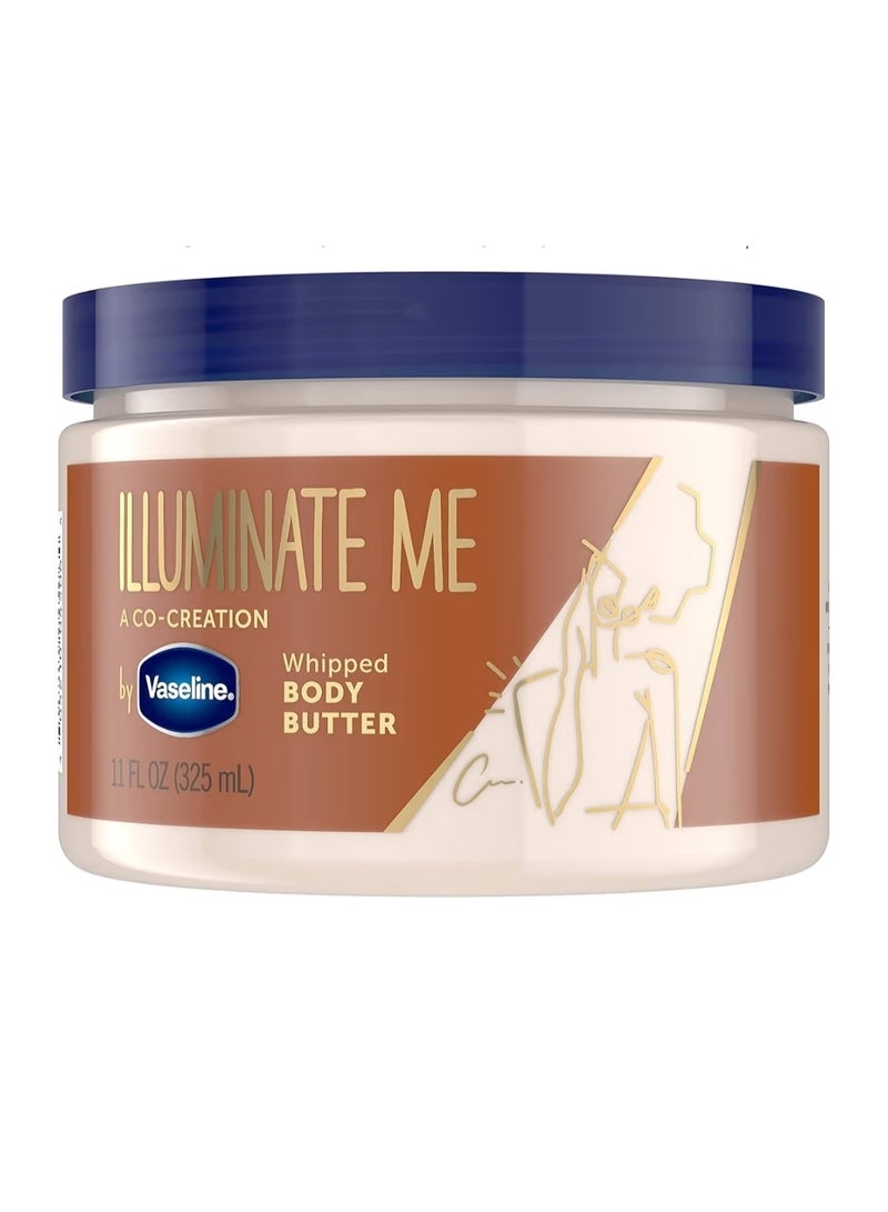 Vaseline All Body Butter for Radiant Skin, Suitable for Dry Skin, 11 oz