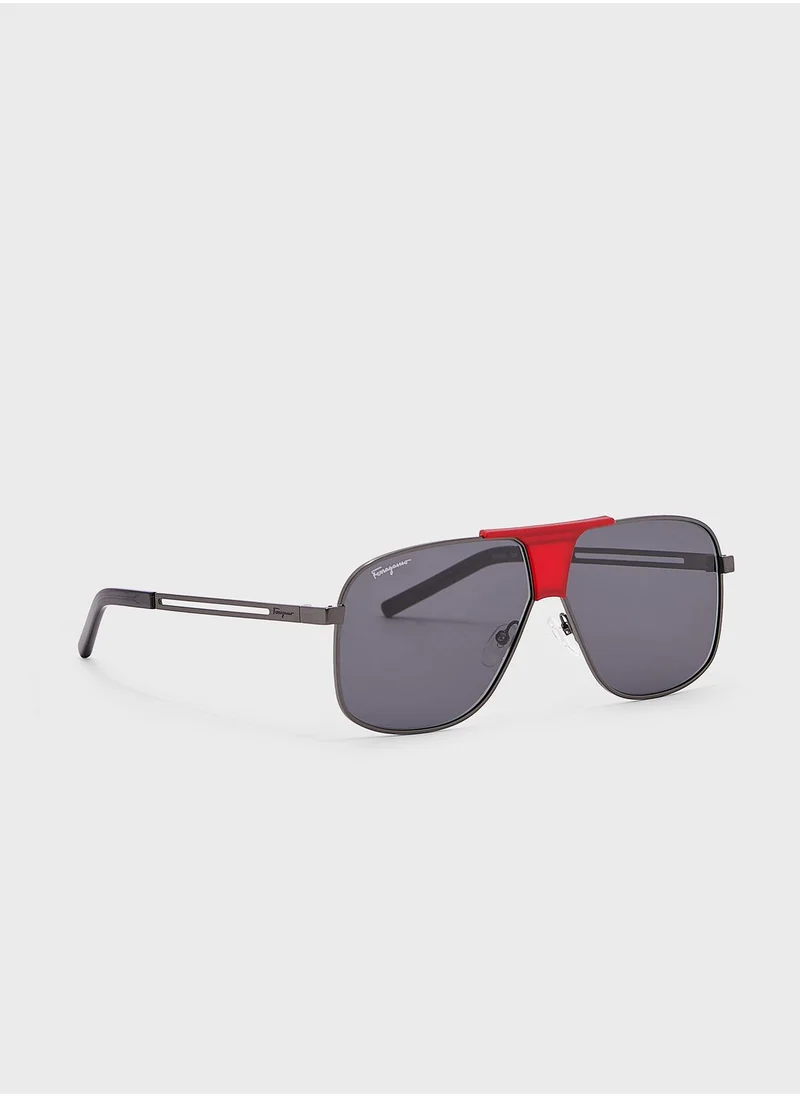 Salvatore Ferragamo Aviator Sunglasses