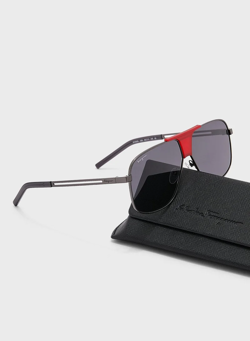 FERRAGAMO Aviator Sunglasses