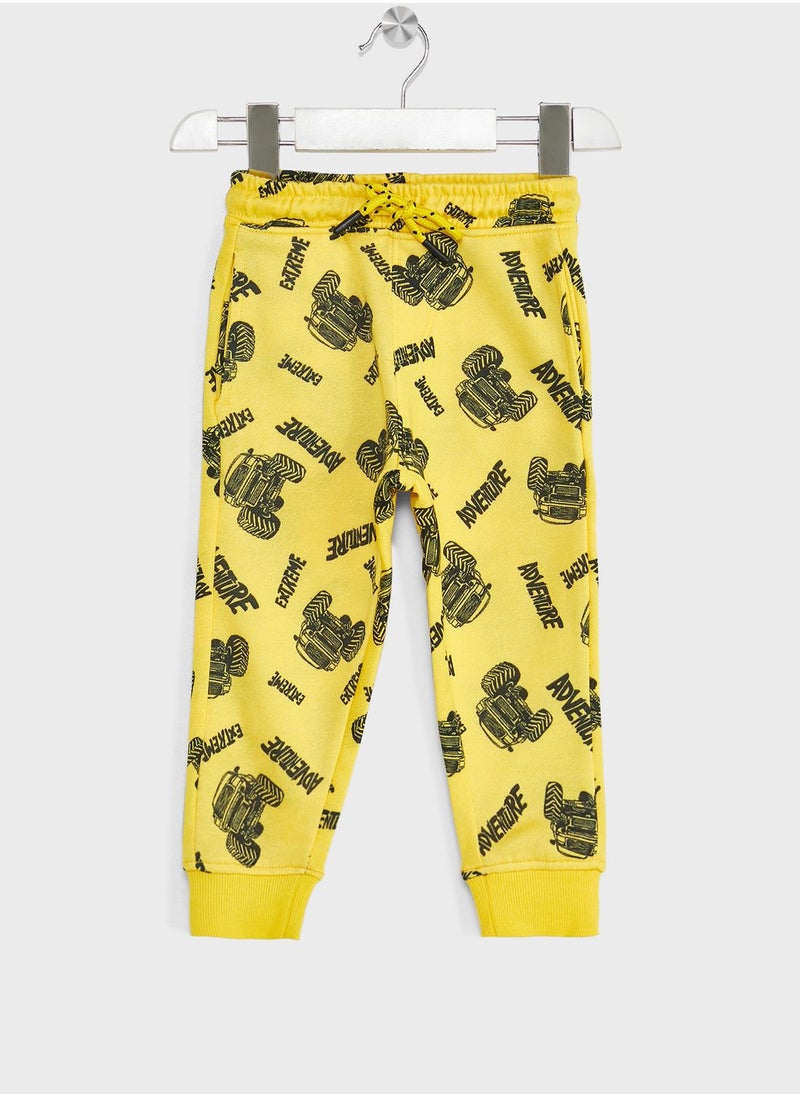 Ripples - Boys  Basic Solid Zipper Hoodie And Jogger Set - Image 1