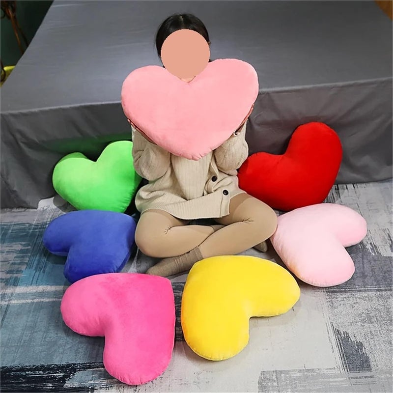 Multi-purpose fine material Stuffed Heart Pillows Colorful Plush Decor Pillow for Sofa Bed Chair Back Support for Sofa Living Room(Dark Pink,49cm) Gulf climate upgraded quality Repeated assemble detach compatible Global trendy simple build Globally trusted affordable quality Simple multi-color universal build All item simple matching build Sufficient order stock Long use oriented quality Repeated use resistant selected material Multi-use upgraded craftsmanship Demand-based stock planning Hardness boosted processed substance Assorted color options Advanced minimal build Solid anti-deform Pre-stock well-packed goods Moisture wear upgraded quality Modern practical shape Market mainstream color picks Set product combo compatible Global upgraded practical design Space saving Full village delivery cover All-in-one local deliver plan - Image 2