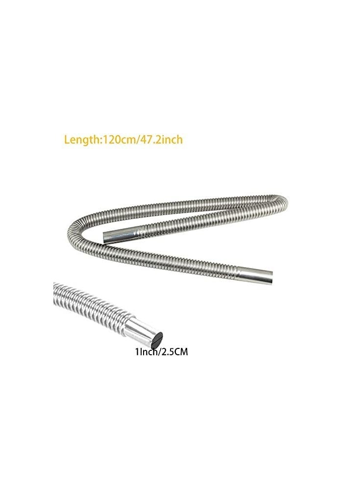 QISF 120CM Stainless Steel Exhaust Pipe - Image 2