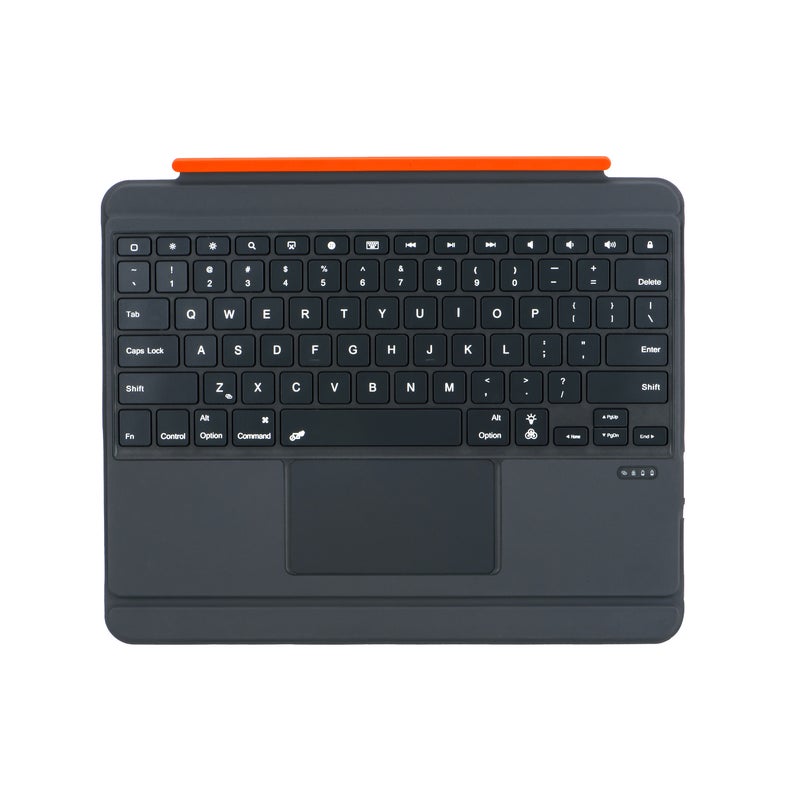 لوحة مفاتيح سحابية بالتحكم السحابي (Magic Control Keyboard) - لوحة مفاتيح قابلة للفصل بالطاقة المغناطيسية - غاية للحماية مع لوحة مفاتيح دوارة من سبائك الألومنيوم بزاوية 360 درجة متوافقة مع أجهزة آي باد بحجم 12.9 بوصة / 13 بوصة - Image 4