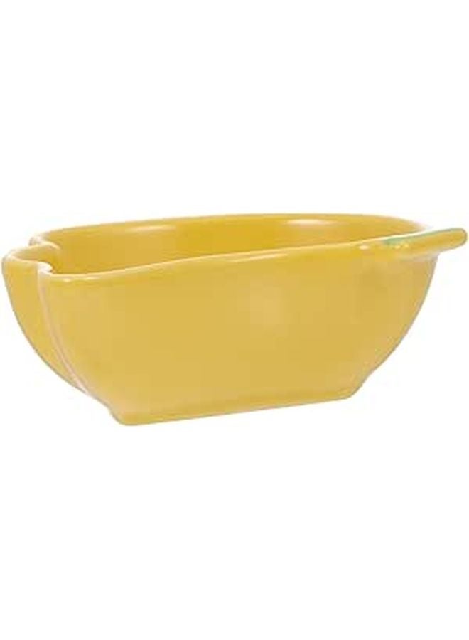 Ceramic Cartoon Hamster Food Dish Refillable Feeder Compact Easy Use for Small Pets - Image 1