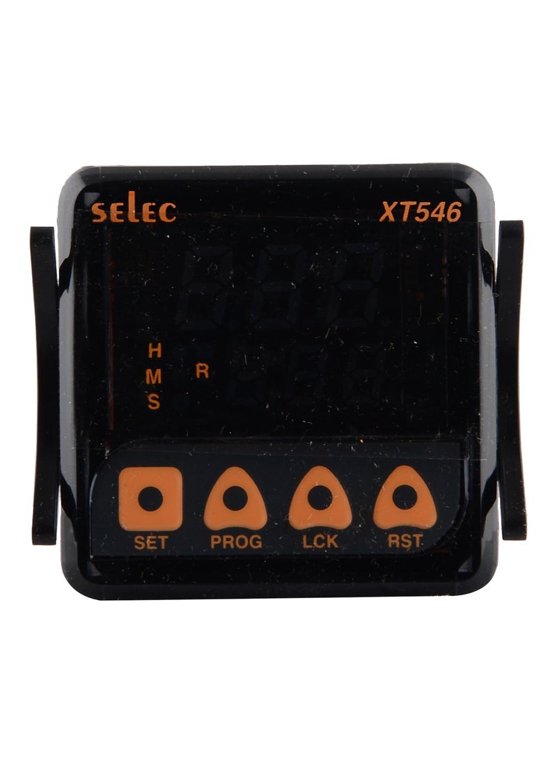 Selec Selec XT546 Digital Timer Dual Display Black 94 x 48 x 48 mm  - Image 1