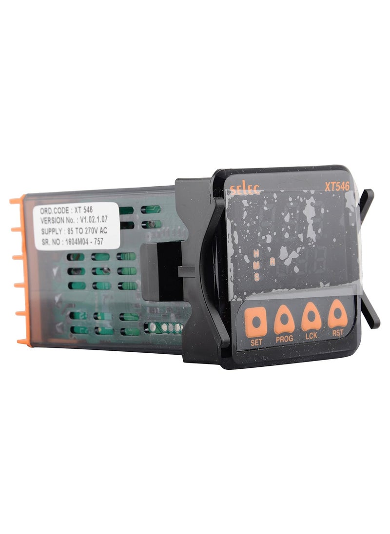 Selec Selec XT546 Digital Timer Dual Display Black 94 x 48 x 48 mm  - Image 2