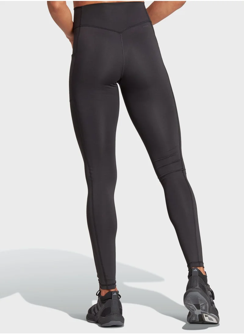 Adidas Optime Full Length High Rise Leggings