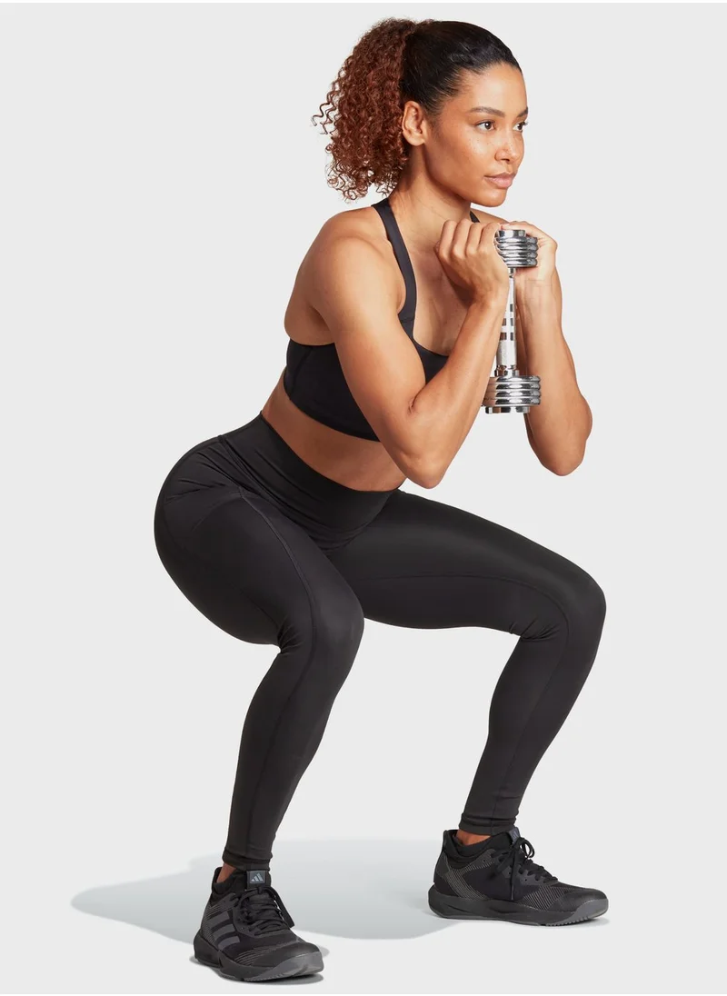 Adidas Optime Full Length High Rise Leggings