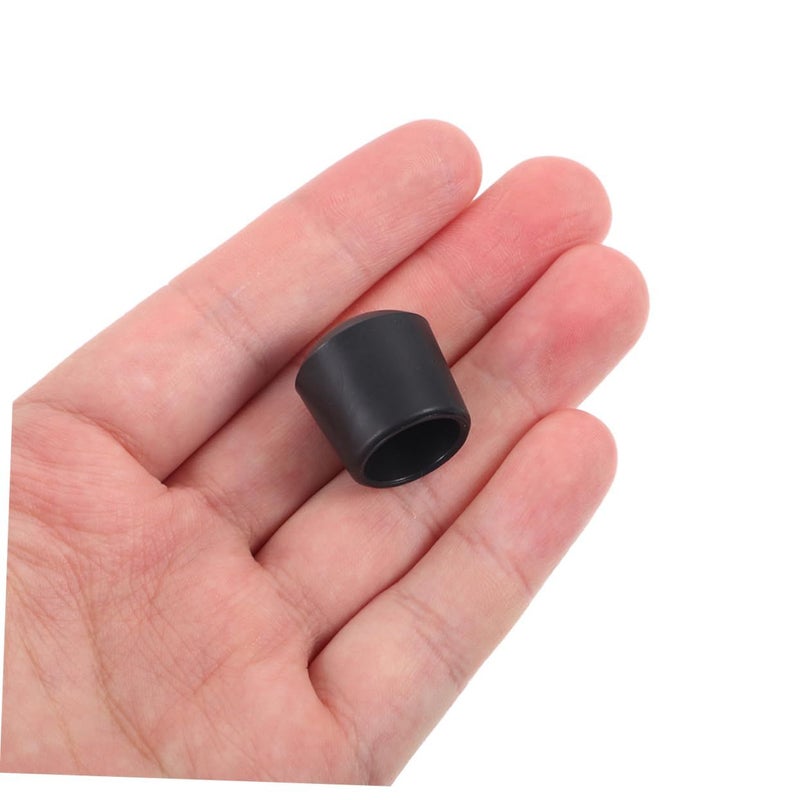 Black Plastic Foosball Rod End Caps 16pcs Set Sturdy Protectors Standard Fit Table Soccer Game Accessories - Image 5