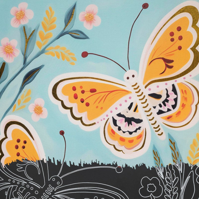 Brea Reese: Scratch Art Paper Pad - Ethereal Summer - 6 Designs, Guided Art, Metallic Accents, Stylus & Brush, Perforated 9x12 Pages, DIY Adult Craft - Image 5