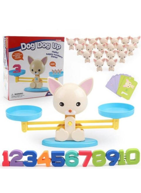 The educational number balance game teaches children counting and addition in an enjoyable way, while enhancing memory and fine motor skills. It is suitable for children aged 3 and above.