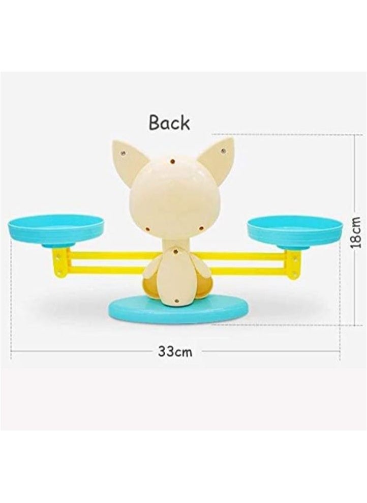 The educational number balance game teaches children counting and addition in an enjoyable way, while enhancing memory and fine motor skills. It is suitable for children aged 3 and above.