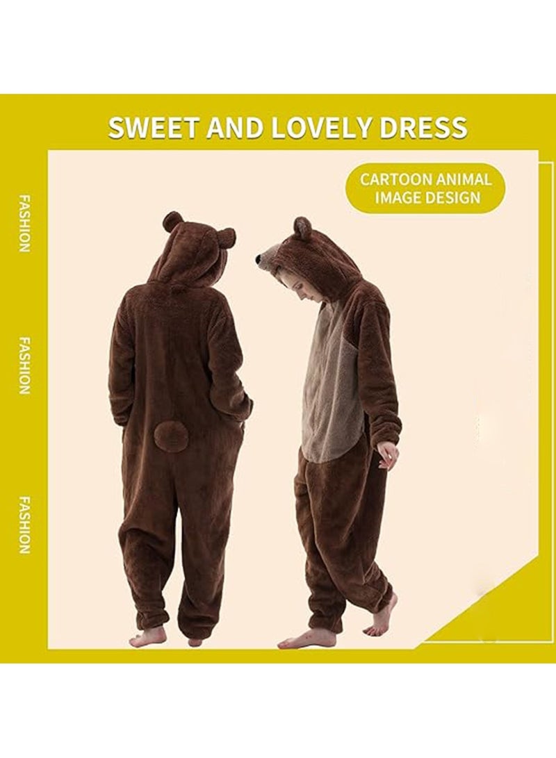 Snug Fit Unisex Adult Onesie Pajamas, Cosplay Animal One Piece  Costume Sleepwear Homewear  - Image 4