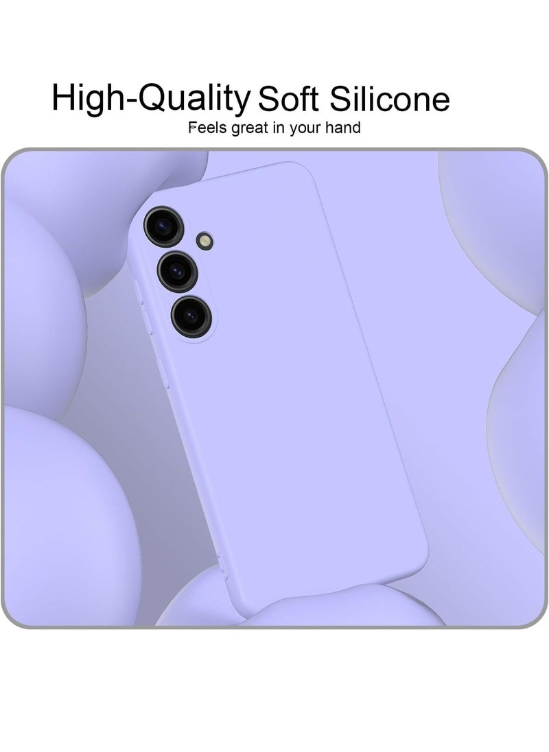ELTRAZONE Slim Liquid Silicone Case for Samsung Galaxy S24 Plus,with Scratch-Resistant Microfiber Lining Shockproof Soft Silicone Protective Case for Samsung S24 Plus (Purple) - Image 3
