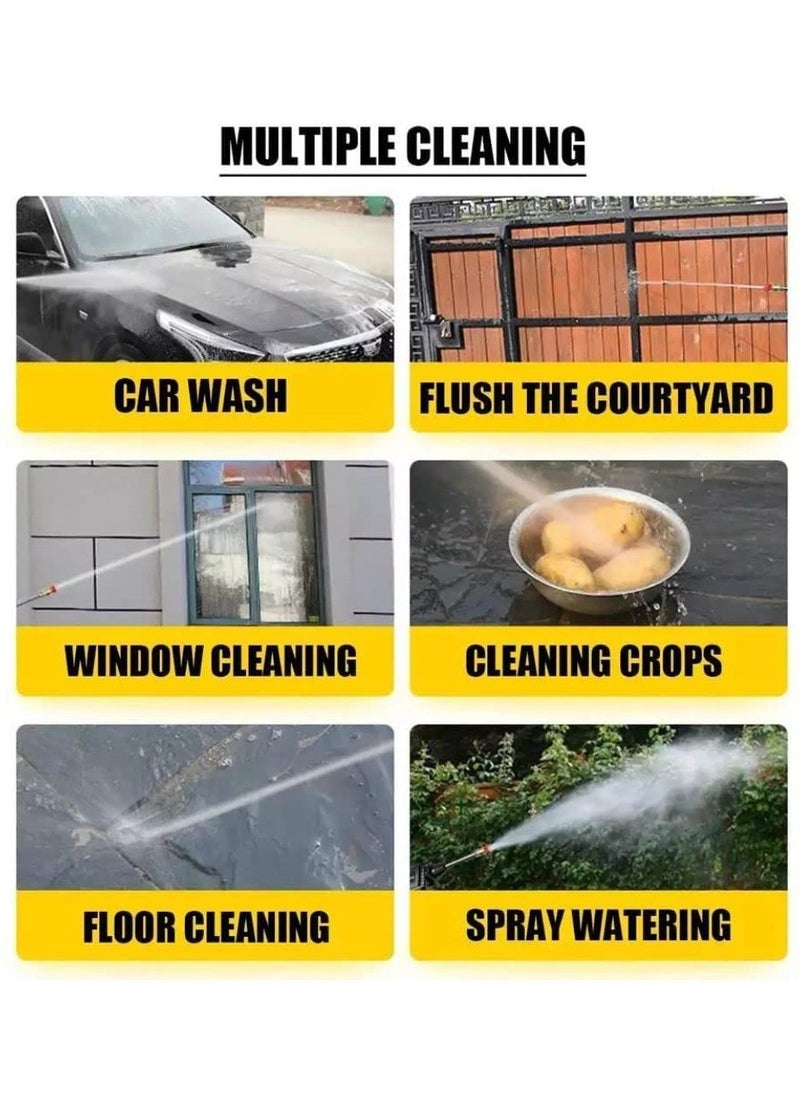 Generic - Cordless Pressure Washer High Pressure Car Washer Electric Cleaners Machine High Pressure Water Spray Gun for Gardening Watering Cleaning Floors - Image 1