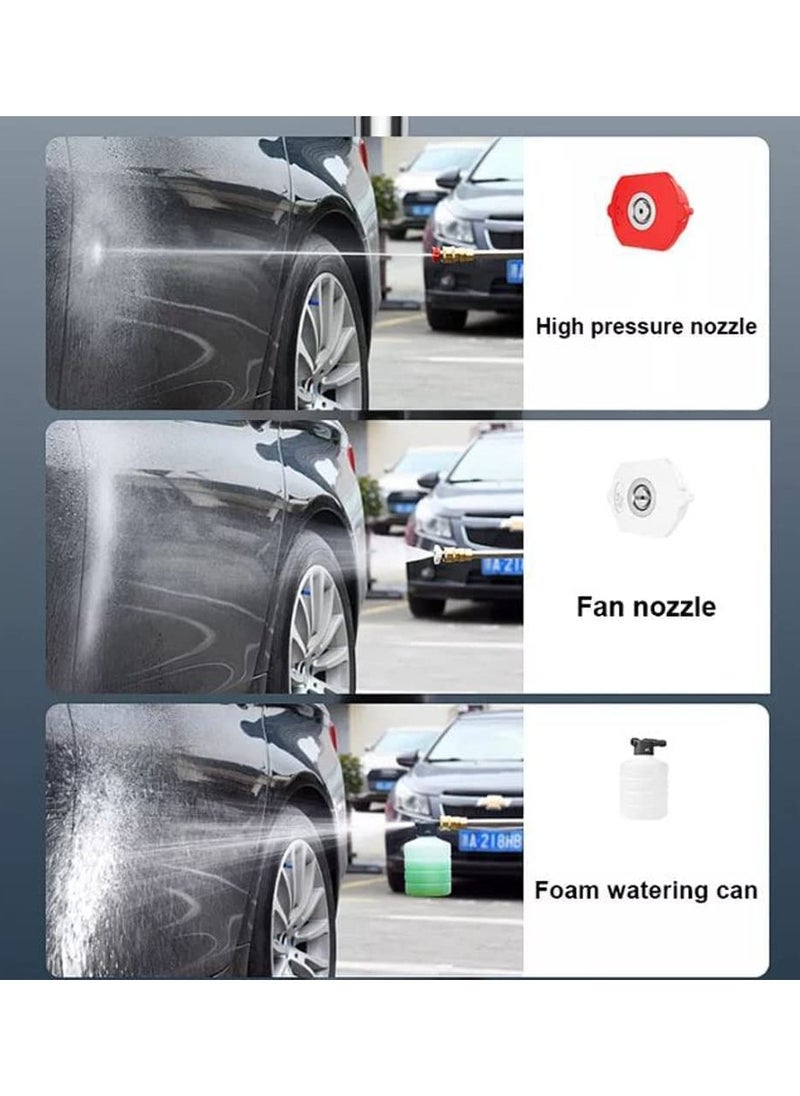 Generic - Cordless Pressure Washer High Pressure Car Washer Electric Cleaners Machine High Pressure Water Spray Gun for Gardening Watering Cleaning Floors - Image 1