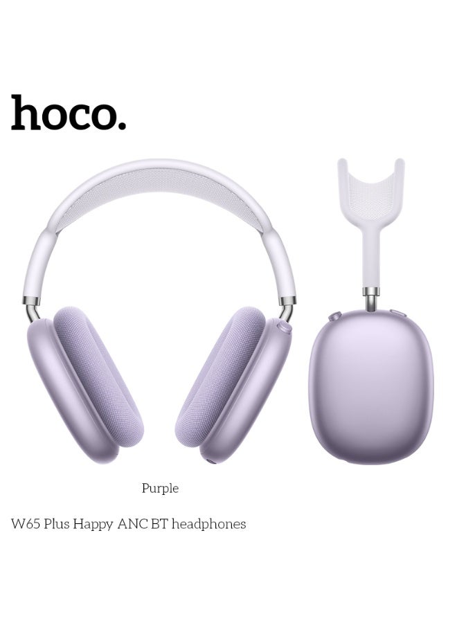 hoco. W65 Plus Happy ANC BT headphones - Image 1