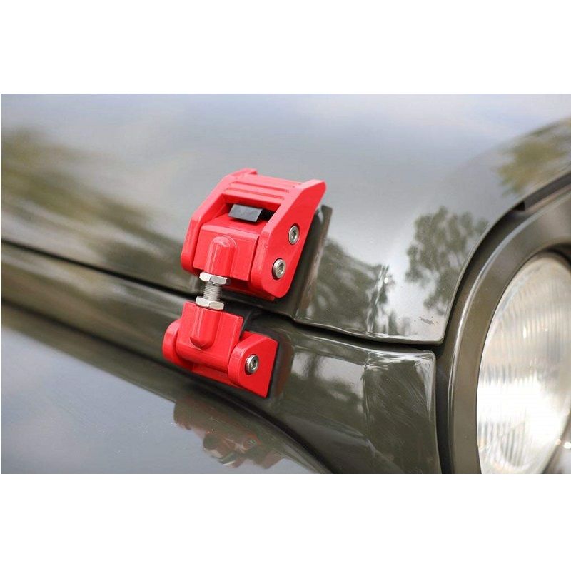 Aluminum Alloy Hood Latch Kit for Jeep Wrangler JK 2007-2017 - Image 3