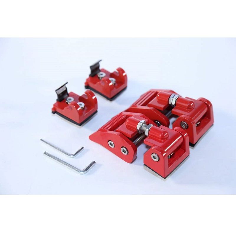 Aluminum Alloy Hood Latch Kit for Jeep Wrangler JK 2007-2017 - Image 1