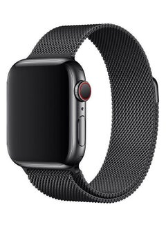 Milanase Loop Band For Apple Watch Black